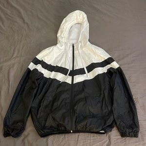 Black and white jacket